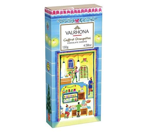 Valrhona Christmas Chocolate Orangettes - 130g