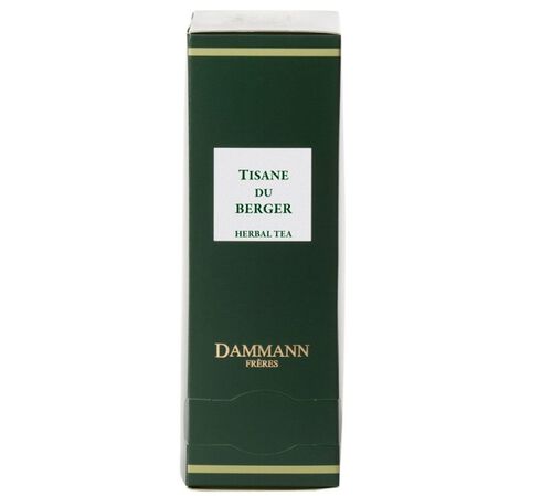 Tisane du Berger herbal tea - 24 Cristal&reg; sachets - Dammann Fr&egrave;res