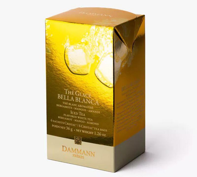 Iced Tea Bella Blanca by Dammann Fr&egrave;res x 6 Tea Bags image number 0