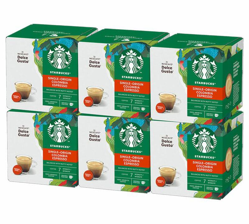 72 Nescaf&eacute;* Dolce Gusto* Compatible Pods Colombia &ndash; STARBUCKS image number 0