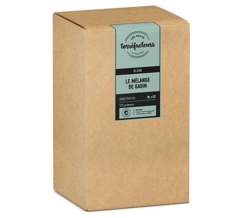 Les Petits Torr&eacute;facteur M&eacute;lange de Gabin coffee ESE pods x 50