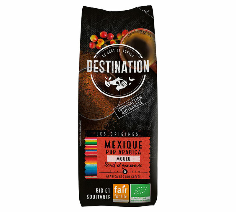 Destination Organic Ground Coffee Mexico - 250g image number 0