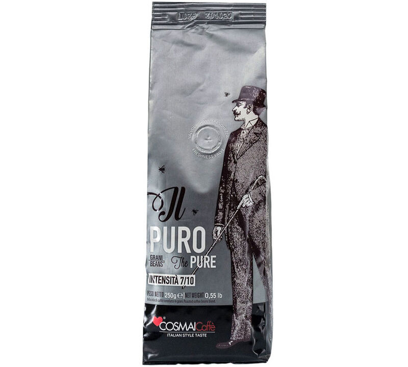 Caff&egrave; Cosmai - Caff&egrave; in grani - Il Puro 250 g image number 0