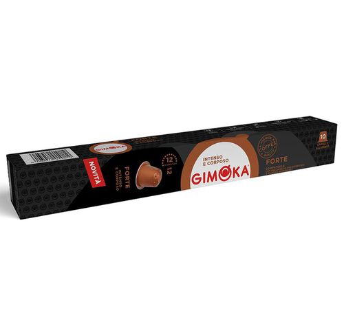 10 capsule compatibili Nespresso* Original Forte &ndash; Gimoka