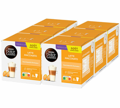 Nescaf&eacute; Dolce Gusto pods Latte Macchiato x 48 servings