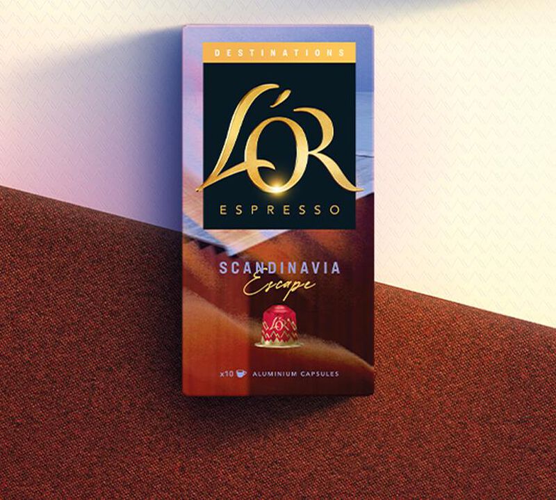 10 capsules compatibles Nespresso - Scandinavie Escape - L'Or Espresso image number 2