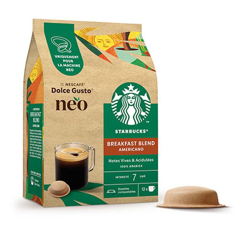 NEO Nescafe&reg; Dolce Gusto&reg; pods Starbucks Breakfast Blend Americano x 12 image number 5