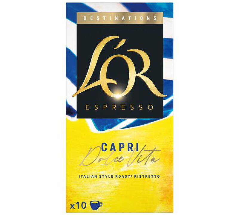 10 capsules compatibles Nespresso - Capri Dolce Vita - L'Or Espresso image number 0