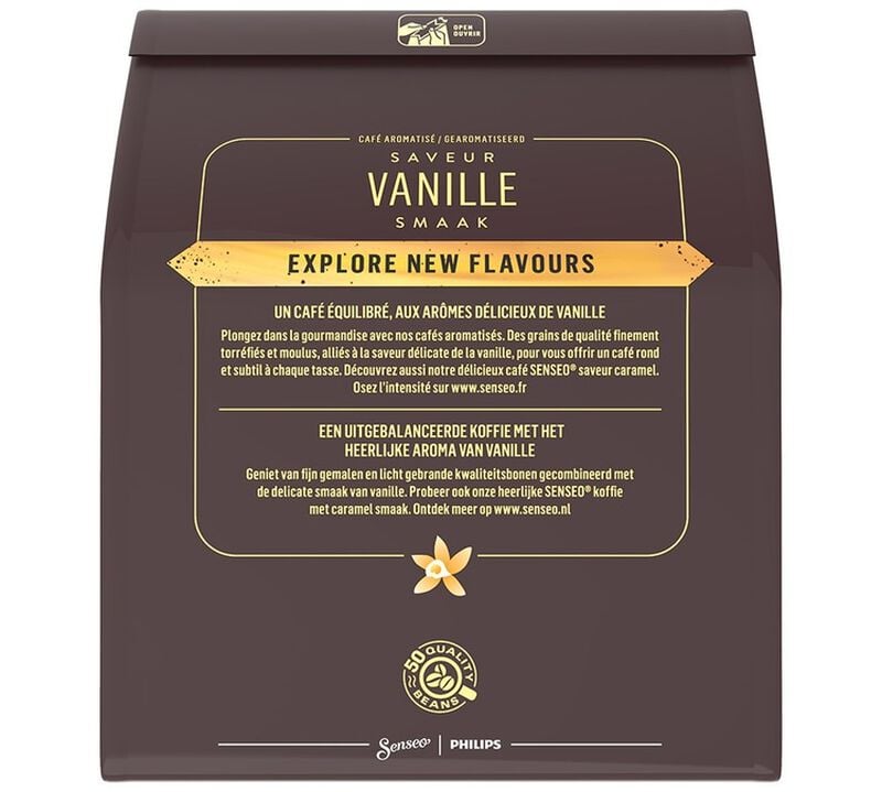 Senseo Vanilla-Flavoured Pods x 32 Senseo pods image number 1
