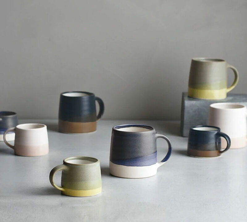 Kinto Mug SCS-03 White x Navy - 320ml image number 1