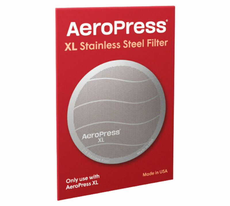 AeroPress XL Permanent Filter in Stainless Steel image number 0