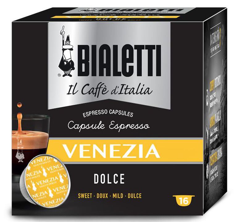 Bialetti Mokespresso Capsules Venezia x 16 coffee pods image number 0