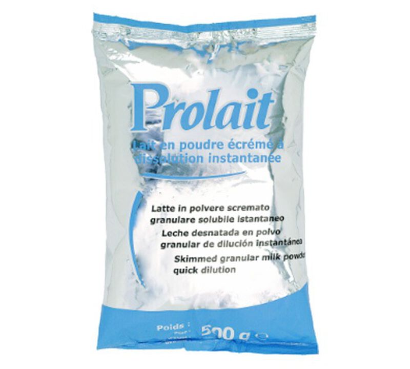 PROLAIT gluten-free skimmed milk powder for vending machines - 500g image number 0
