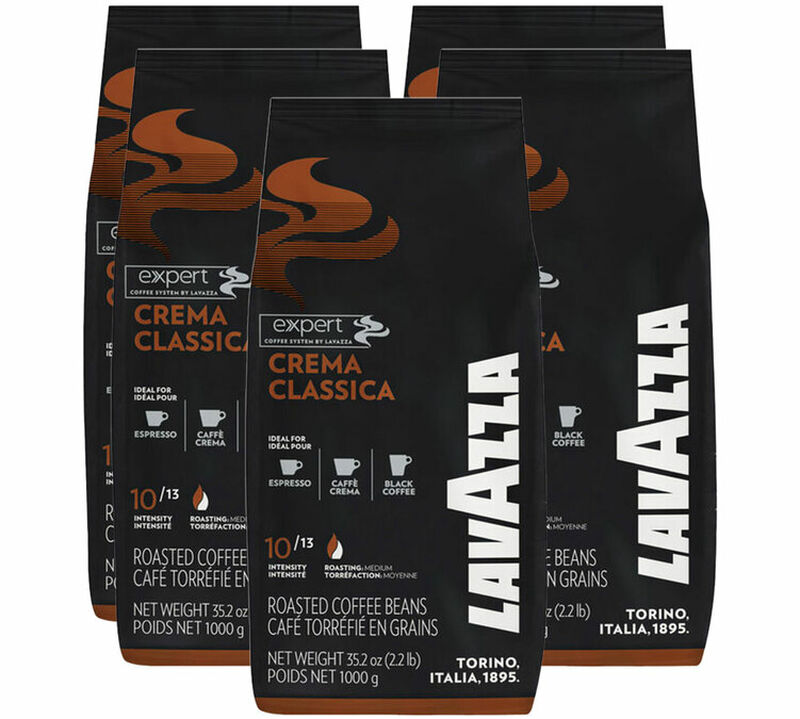 Lavazza Expert Coffee Beans Crema Classica - 5 x 1kg image number 0