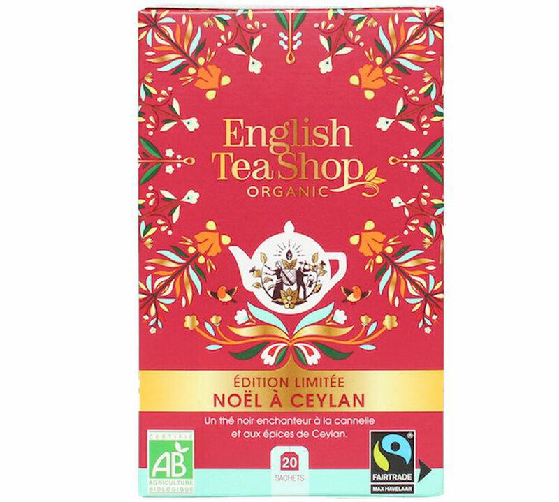 English Tea Shop Christmas in Ceylon Organic Christmas Black Tea - 20 tea sachets image number 0
