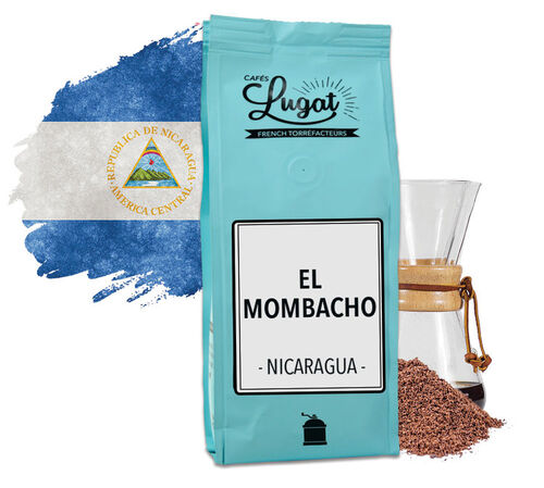 Ground coffee for moka pots: Nicaragua - El Mombacho - 250g - Caf&eacute;s Lugat