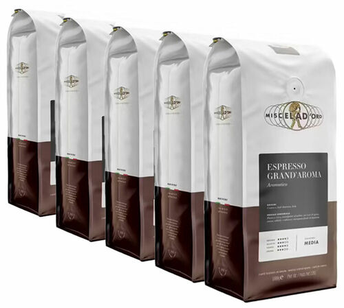 Miscela d'Oro - Caff&egrave; in grani uso professionale - Grand'Aroma 5 kg