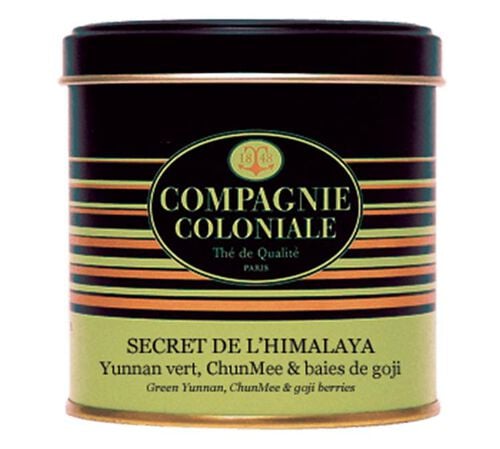 Luxury Secret d'Himalaya Green Tea - 100g loose leaf tea in tin - Compagnie Coloniale