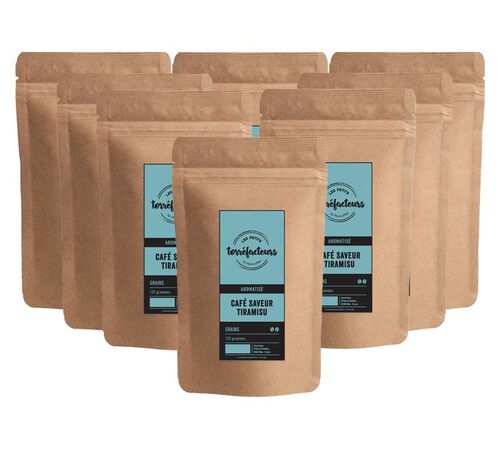Les Petits Torr&eacute;facteurs - Tiramisu flavoured coffee beans - 1kg