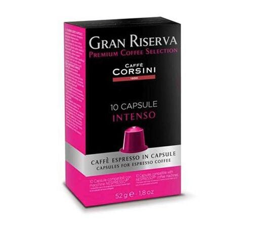 Caff&egrave; Corsini 'Gran Riserva Intenso' espresso Nespresso&reg; Compatible Capsules x 10
