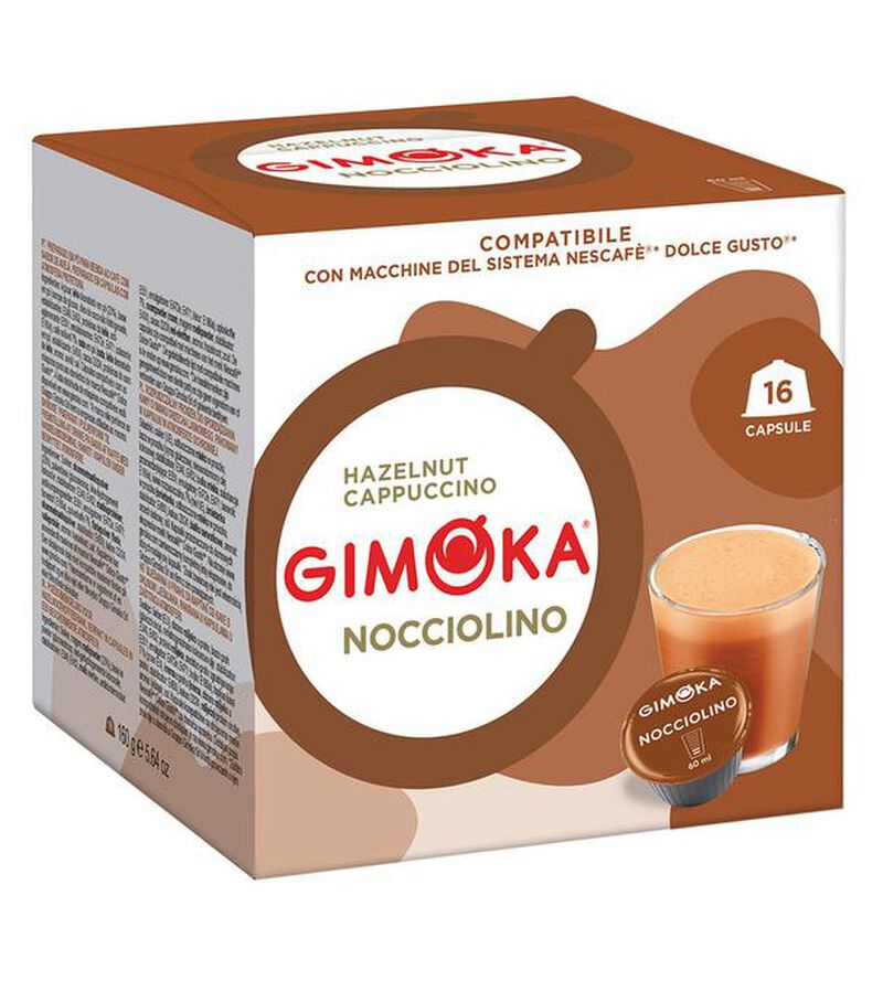 16 capsule compatibili Nescafe* Dolce Gusto* Nocciolino &ndash; Gimoka image number 0