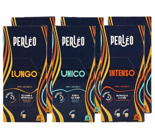 Discovery Pack 60 Nespresso* Original Compatible Capsules &ndash; PERLEO