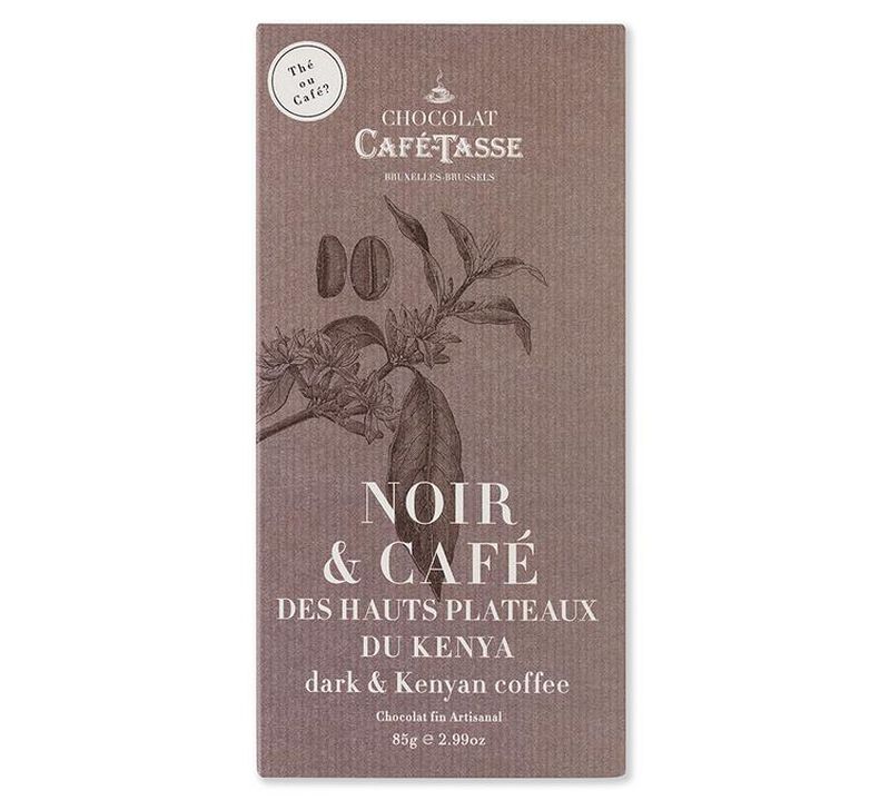Caf&eacute; Tasse - Tavoletta di cioccolato fondente al Caff&egrave; 85 g image number 0