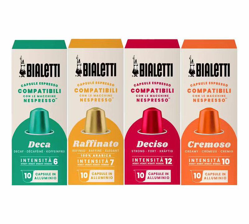 Bialetti - Kit Assaggio 40 Capsule compatibili Nespresso&reg; image number 0