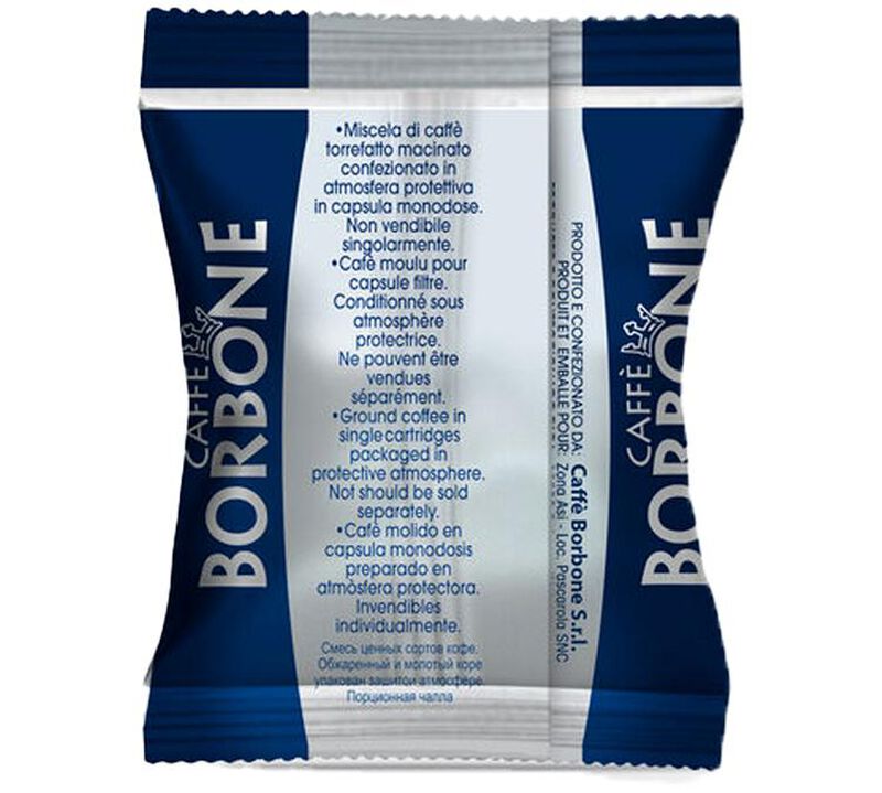 100 Nespresso* compatible capsules Original Blue Blend Intensity 8 by Caff&egrave; Borbone image number 2
