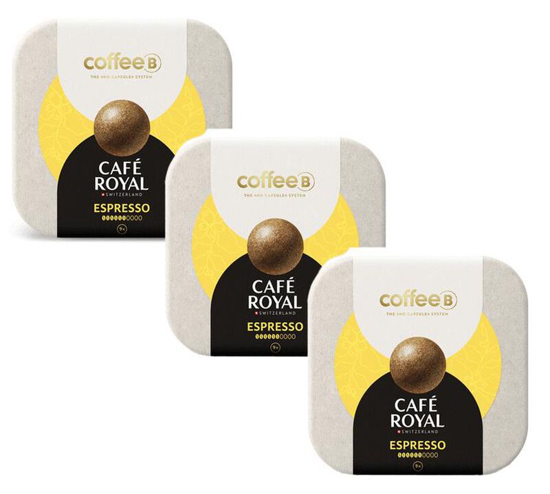 Caf&eacute; Royal - 27 capsule Coffee Balls CoffeeB Espresso image number 0