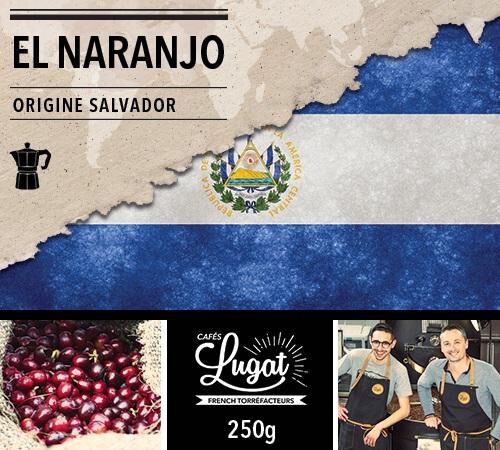 Ground coffee for moka pots: El Salvador - El Naranjo - 250g - Caf&eacute;s Lugat