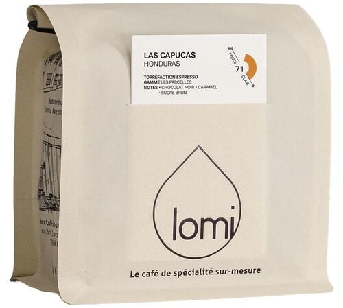 Caf&eacute; Lomi Organic Specialty Coffee Beans Honduras Las Capucas - 250g