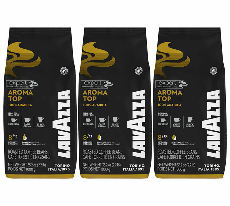 Lavazza Expert Coffee Beans Aroma Top - 3 x 1kg image number 0