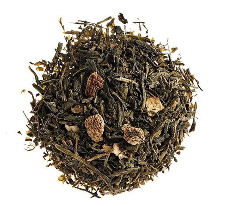 Comptoir Francais du Th&eacute; Organic Lemon Green Tea - 100g loose leaf tea image number 0