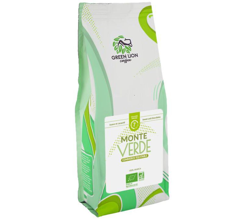 Green Lion Coffee Organic Coffee Beans Monte Verde - 1kg image number 1