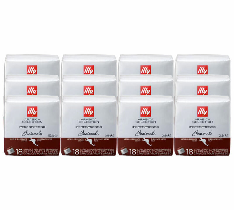 Illy Iperespresso Guatemala Value Pack x 216 coffee capsules image number 0