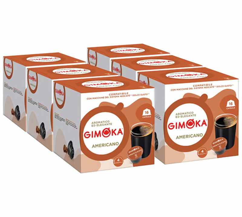 96 Nescaf&eacute;* Dolce Gusto* Compatible Pods Espresso Americano &ndash; GIMOKA image number 0
