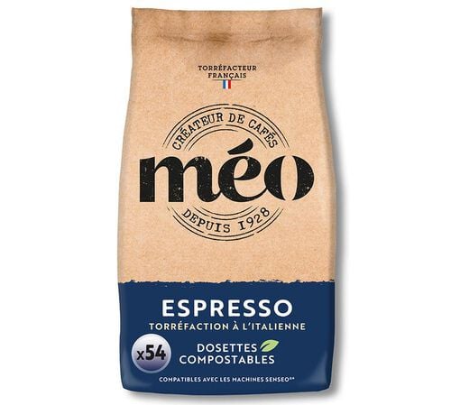 Senseo Compatible Pods Caf&eacute;s M&eacute;o Espresso x 54