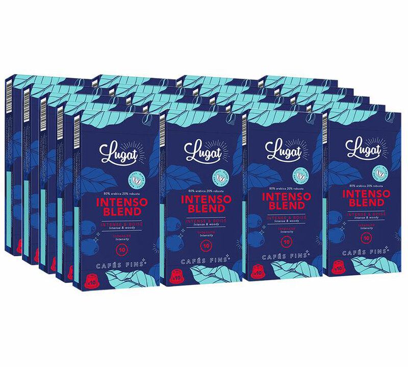 200 capsule compatibili Nespresso* Original Intenso Blend per uso professionale &ndash; Lugat image number 0