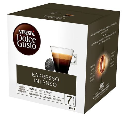16 Espresso Intenso Pods - NESCAFE* DOLCE GUSTO*