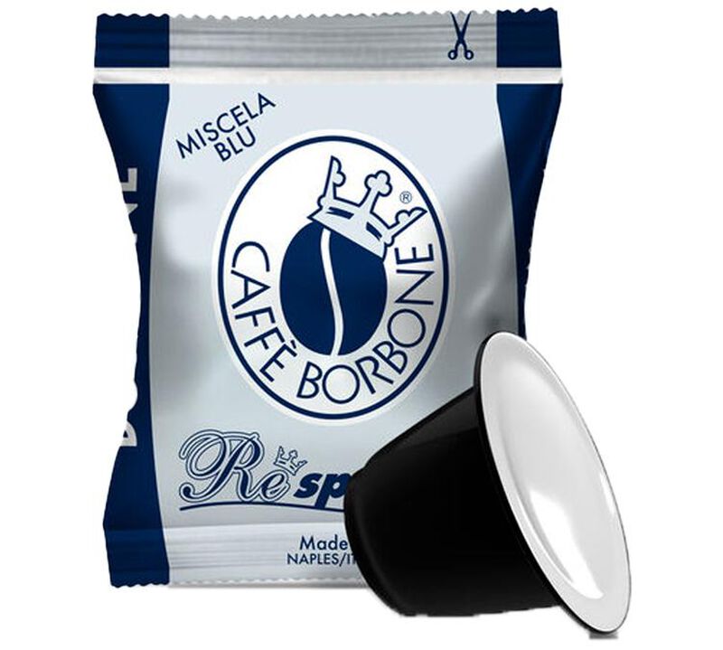 200 capsule compatibili Nespresso* Original - Caff&eacute; Borbone Respresso Miscela Blu image number 2