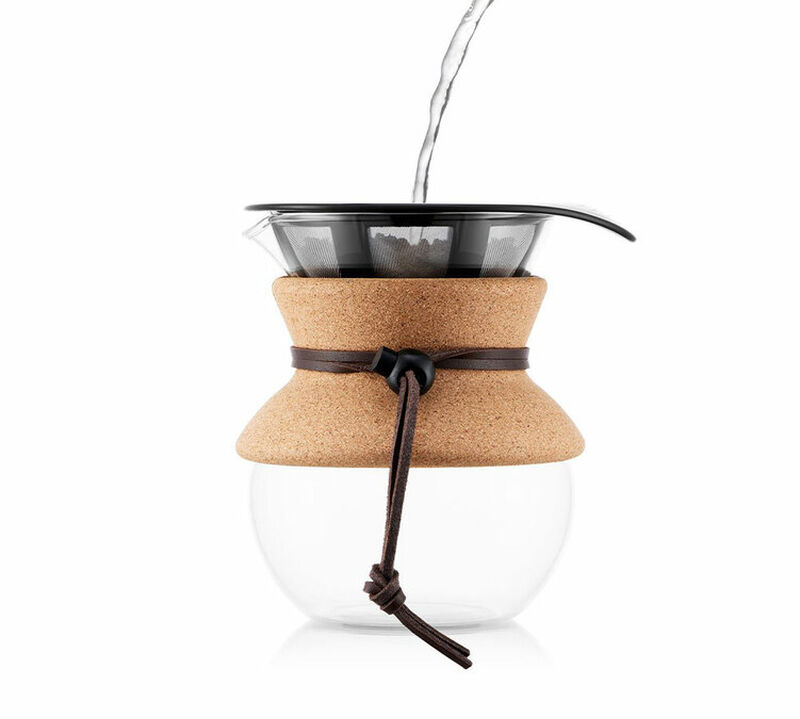 Bodum Pour Over in Cork & Leather - 4 cups image number 2