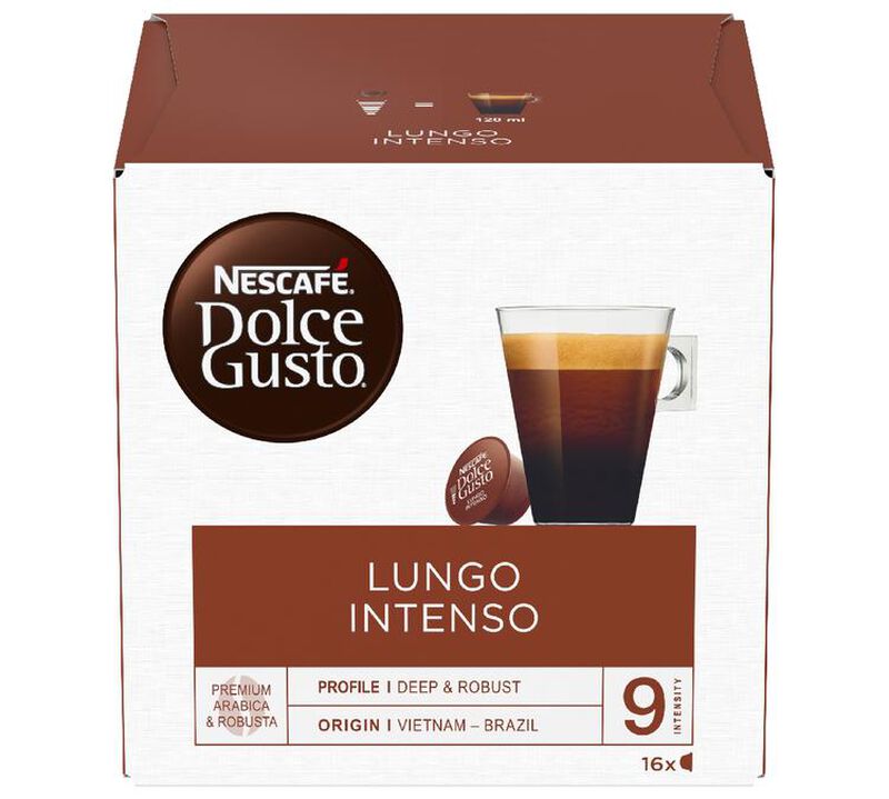 16 capsule Lungo Intenso &ndash; Nescaf&eacute;* Dolce Gusto* image number 0