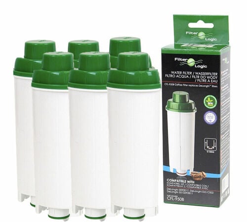 FilterLogic CFL-950 Water Filter Compatible with Delonghi - x6