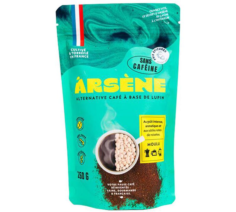Ars&egrave;ne - Succedaneo di caff&egrave; di lupino senza caffeina - 250gr image number 0