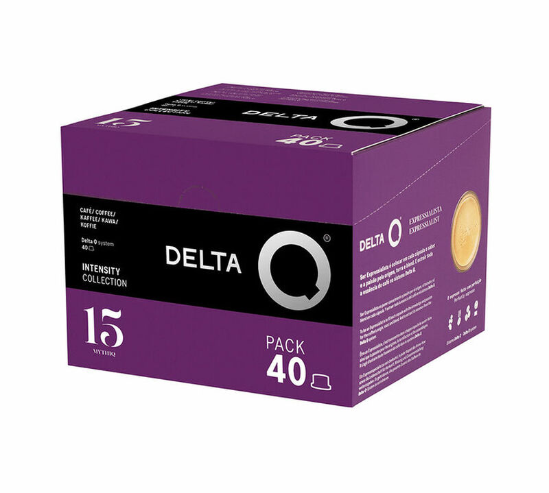 DeltaQ N&deg;15 MythiQ x 40 coffee capsules image number 0