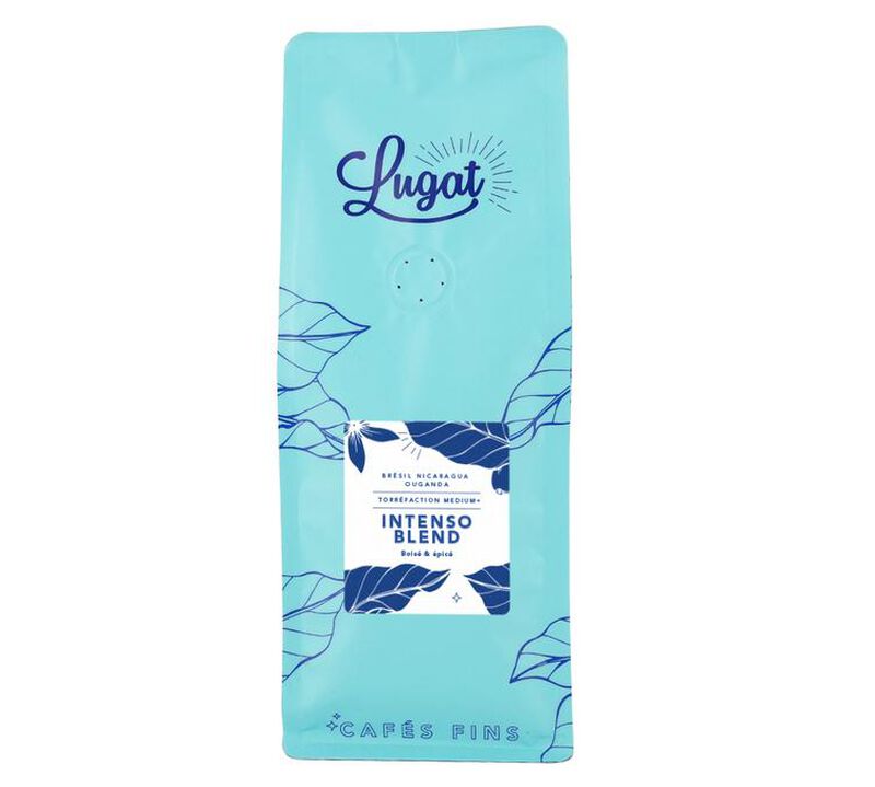 Caf&eacute;s Lugat Coffee Beans Intenso Blend - 1kg image number 0
