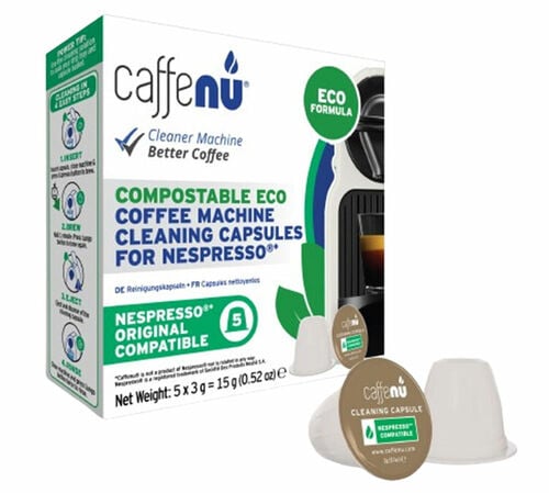 Caffenu Cleaning Capsule Eco Formula - 5 capsules