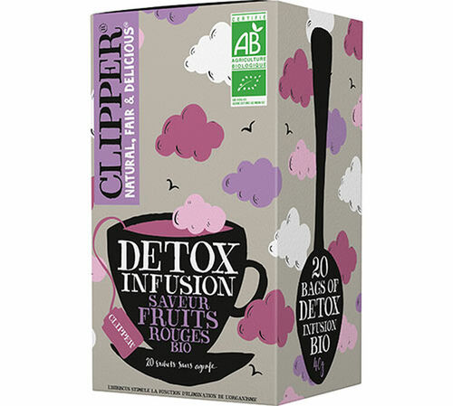 Clipper Organic Detox Red Fruit Herbal Tea - 20 bags