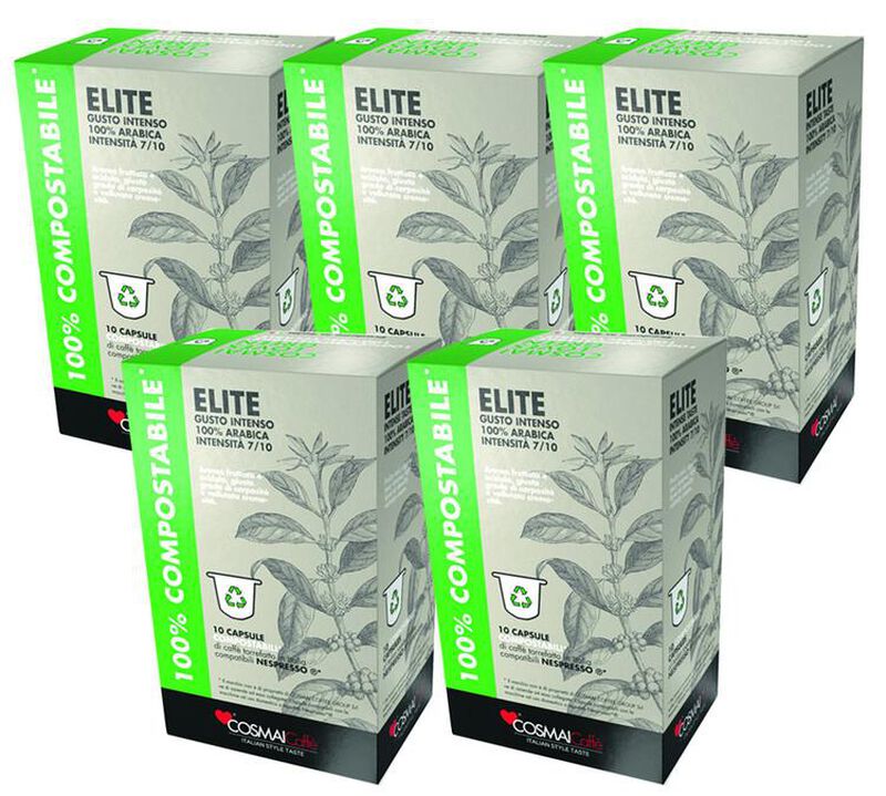 50 capsule compatibili Nespresso* Original Elite &ndash; Cosmai Caff&egrave; image number 0